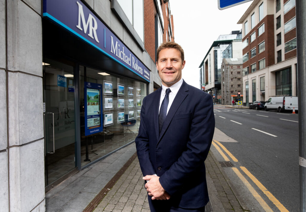 Michael Roberts, Michael Roberts Estate Agents. Photo By Alan Place.